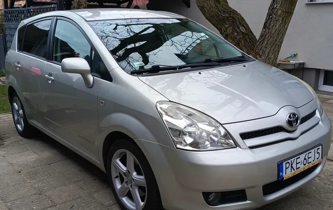 samochody osobowe Toyota Corolla Verso cena 13500 przebieg: 229000, rok produkcji 2007 z Kępno